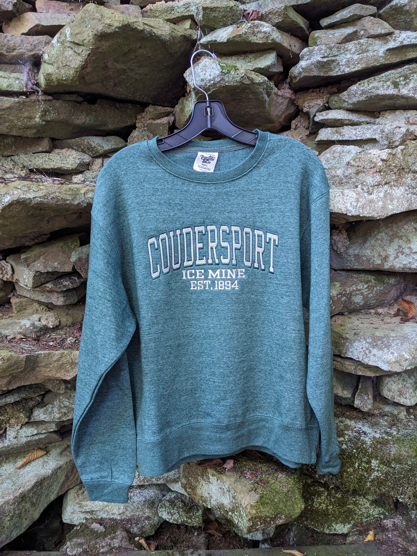 Coudersport Ice Mine Embroidered Sweatshirt