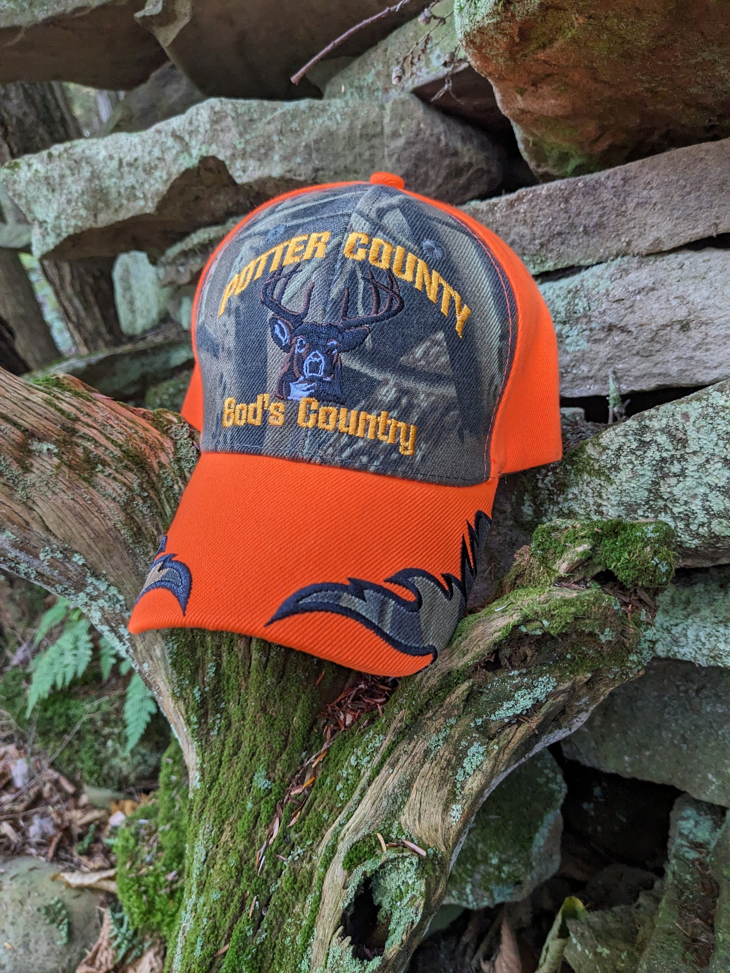 Potter County God's Country Camouflaged Hat