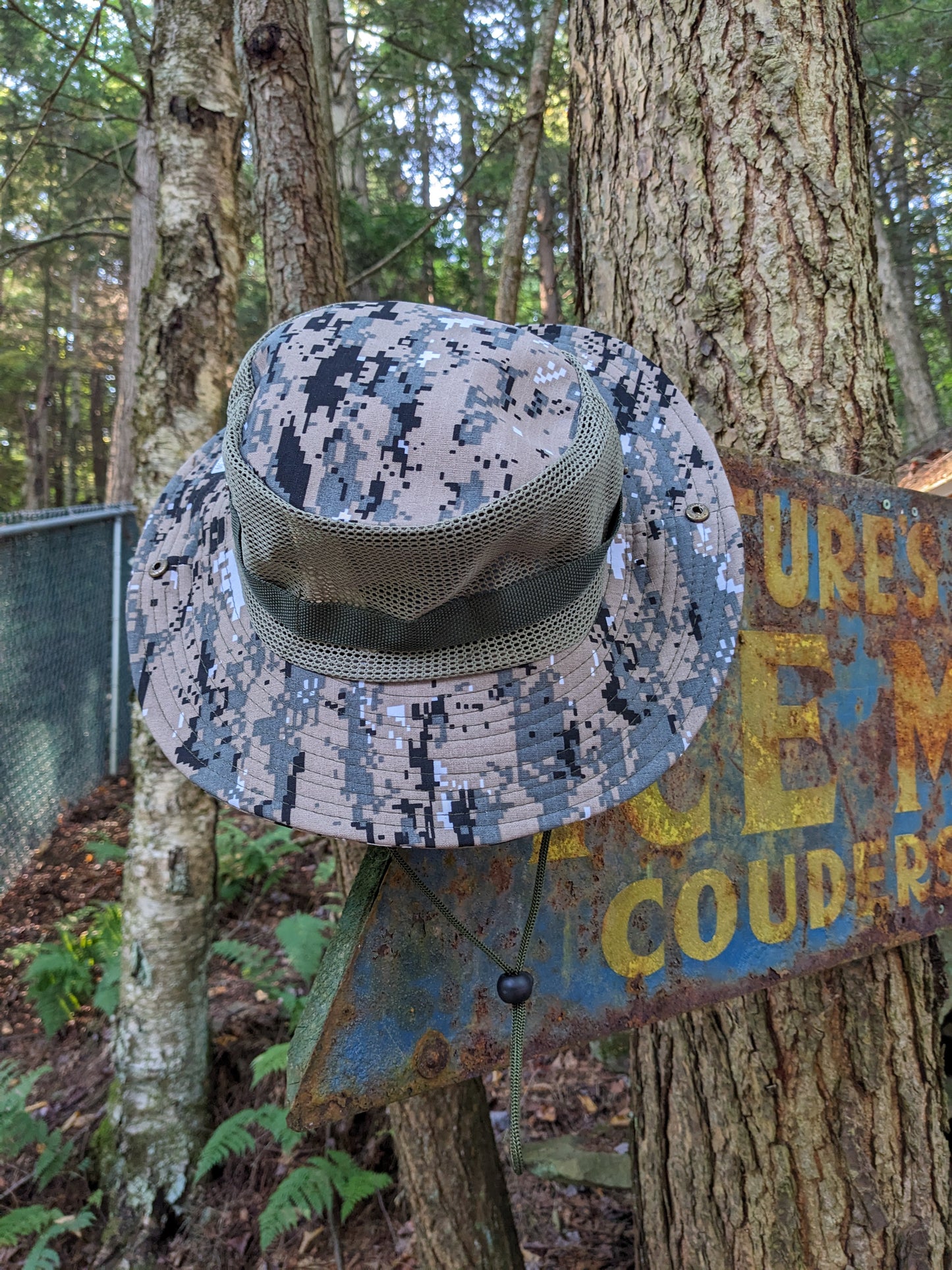 Camouflaged Safari Hats