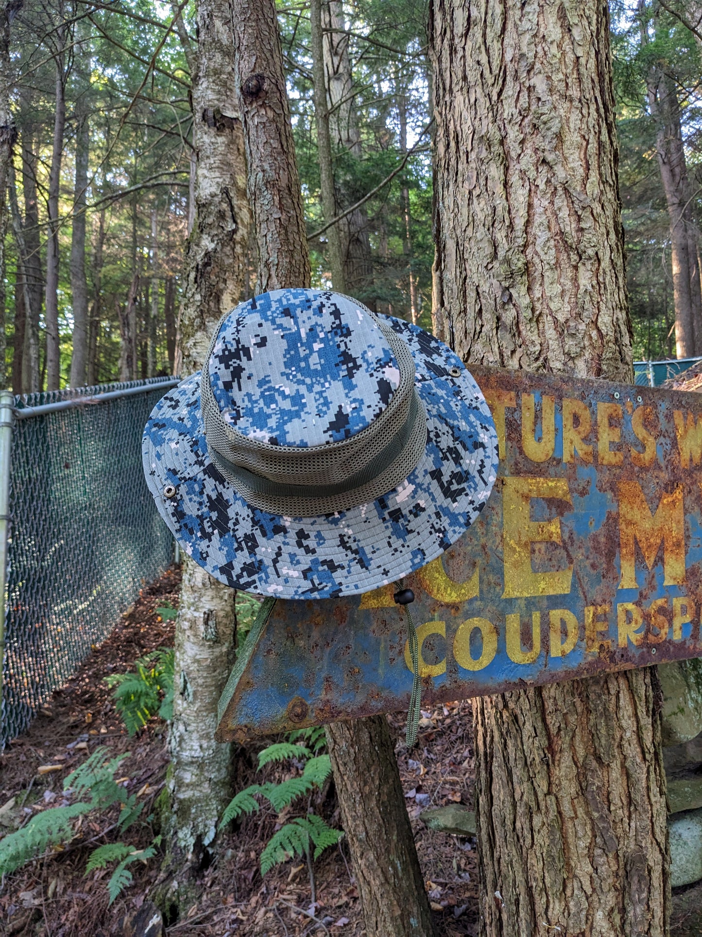 Camouflaged Safari Hats