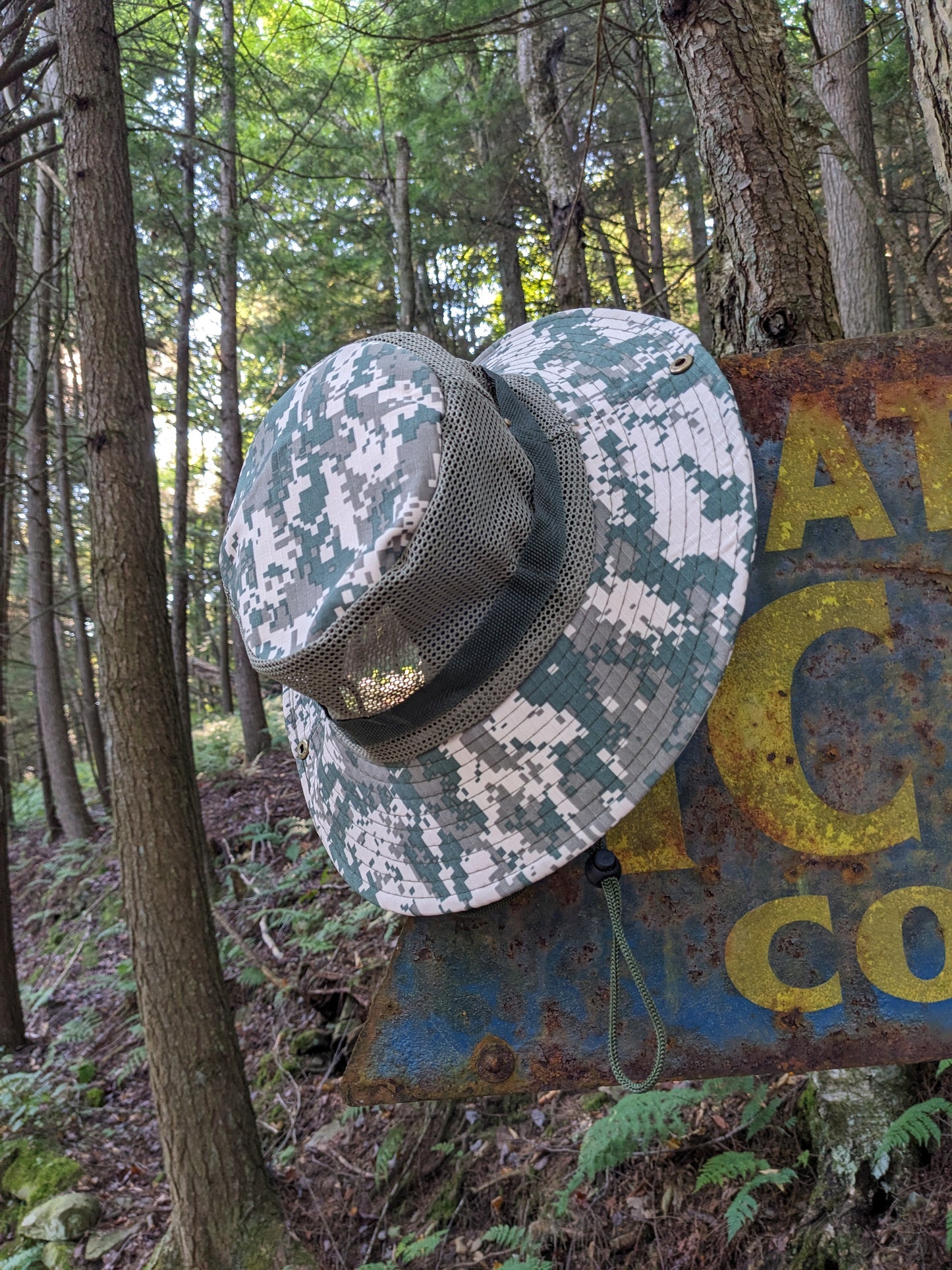 Camouflaged Safari Hats