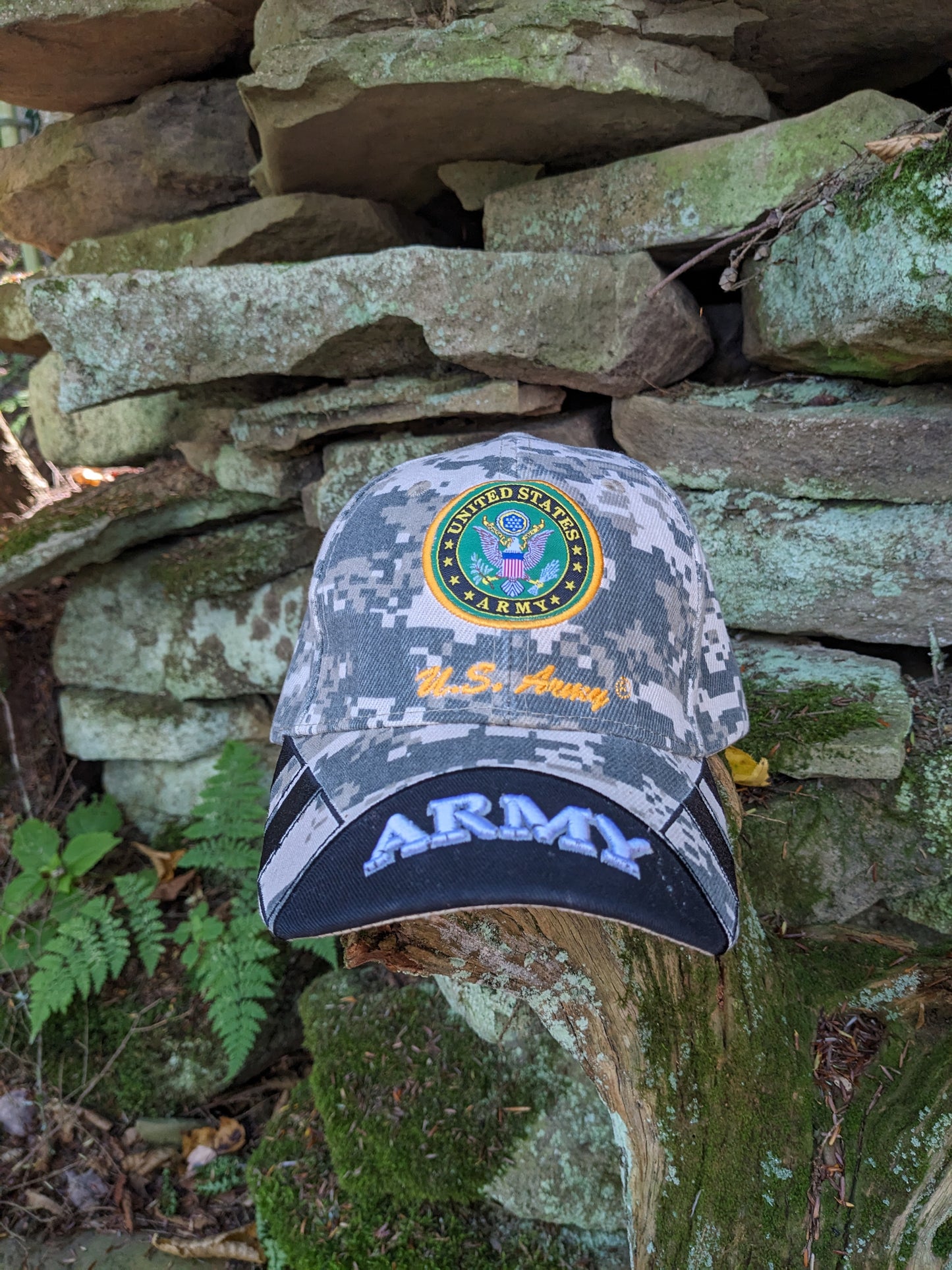 Camouflage U.S. Army Hat